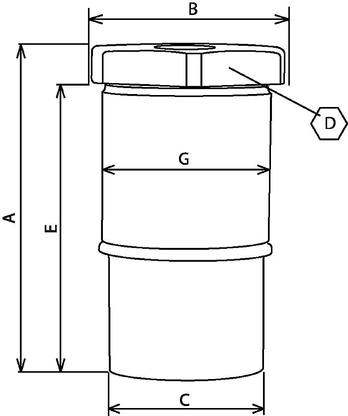 Dn 3 (série 915) - coupleur CEJN en acier noir pour applications hydrauliques - pression max 300 bar_1