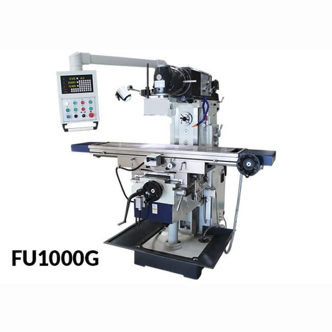 Fraiseuse conventionnelle ARROW - FU - Console mobile, tête universelle type Huron, course X jusqu'à 1000 mm_1