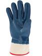 Gants de manutention en nitrile tout enduits - Enduction lourde - Manchette toile sécurité_1