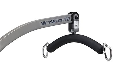 Lève-personne handicapé à domicile avec capacité de levage à 150 kg pour le soulèvement au sol et le transfert de personne à mobilité réduite - winncare - winn'motion 150_1