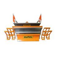 Sf 140 / 160 / 180 / 200 / 220 - Lame de déneigement Matev GmbH - Largeur de travail maxi 2200 mm - Pour tracteurs compacts 17 à 42 kW_1