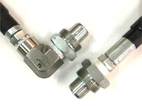 1440013-01, 4 m, Ensemble raccord-tuyau flexible hydraulique certifié ATEX, 700 bar_1