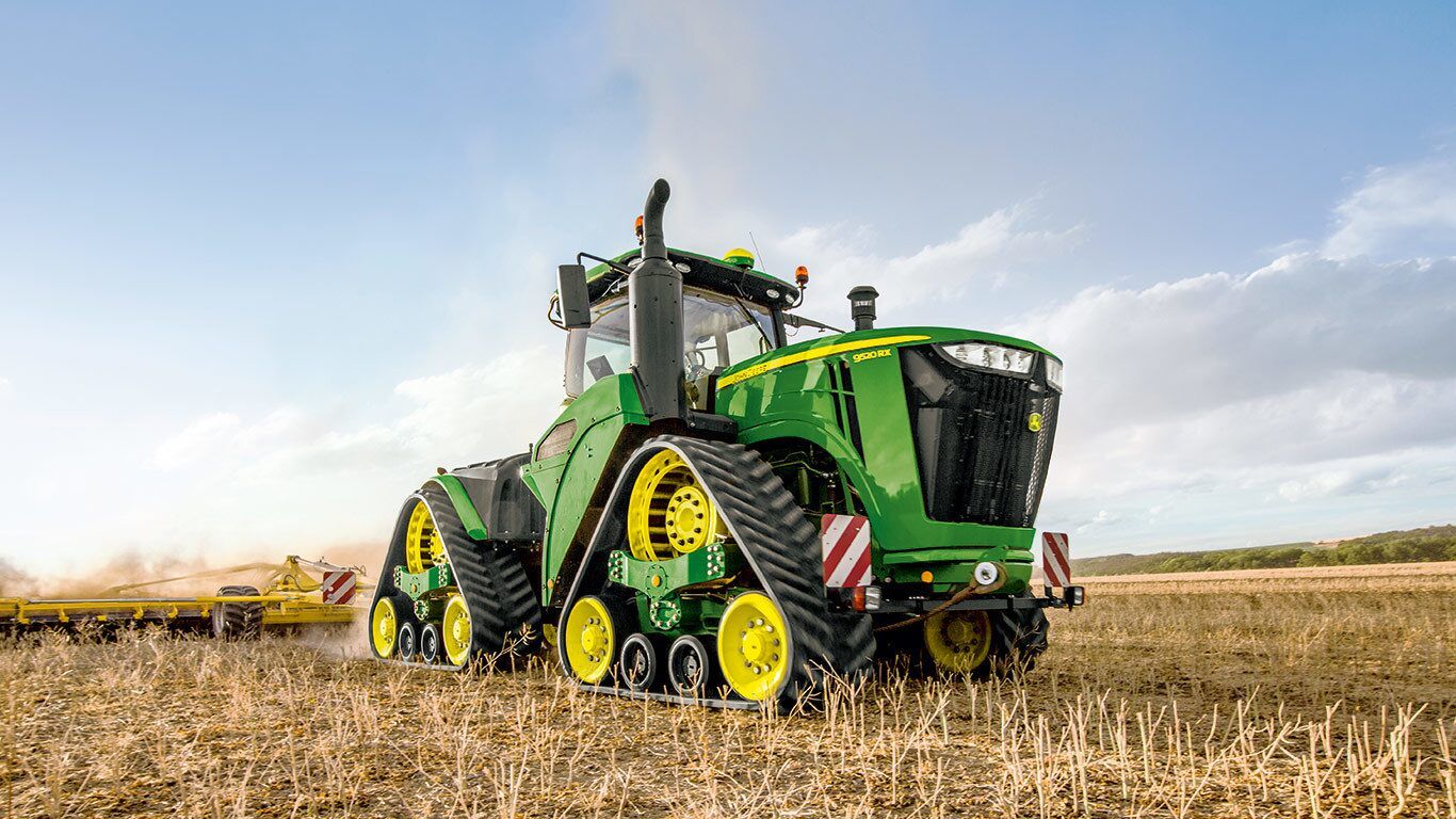 Tracteur 9570rx de la série John Deere 9RX conçu pour l'agriculture moderne