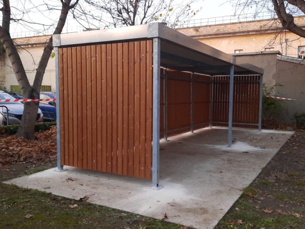 Abri vélo en bois Thermowood - BOSQUET - Durable, modulable et personnalisable_1