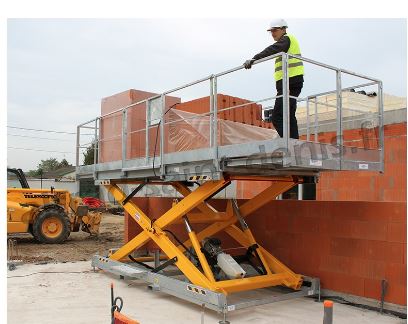 Plateforme élévatrice - altrad - hauteur de travail 4,50 m_1