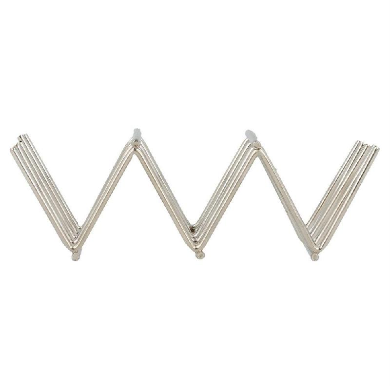 Support pour 3 mini tacos en inox 11,8x5,1x3,7cm_1