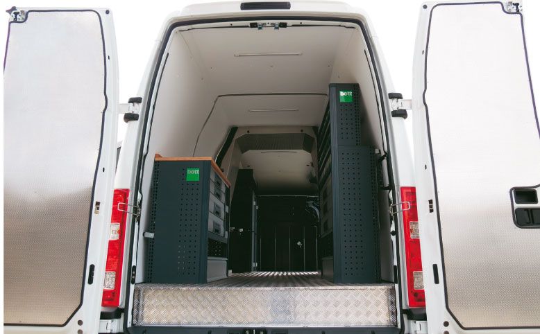 Fourgon nacelle Eurosfilo-i 14 | 2 | 8 jib van 46kV - Comet - Hauteur de travail max 14 m, déport latéral 8 m_1