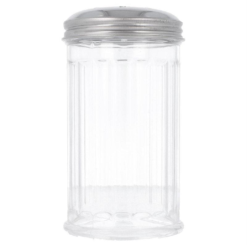 Saupoudreuse épices 360ml Ø7,5x14cm polycarbonate transparent_1