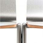 Bullet XL V917 - Chaises empilables avec système d'accrochage - Gamme Dynamica - Designer Jan Sabro_2