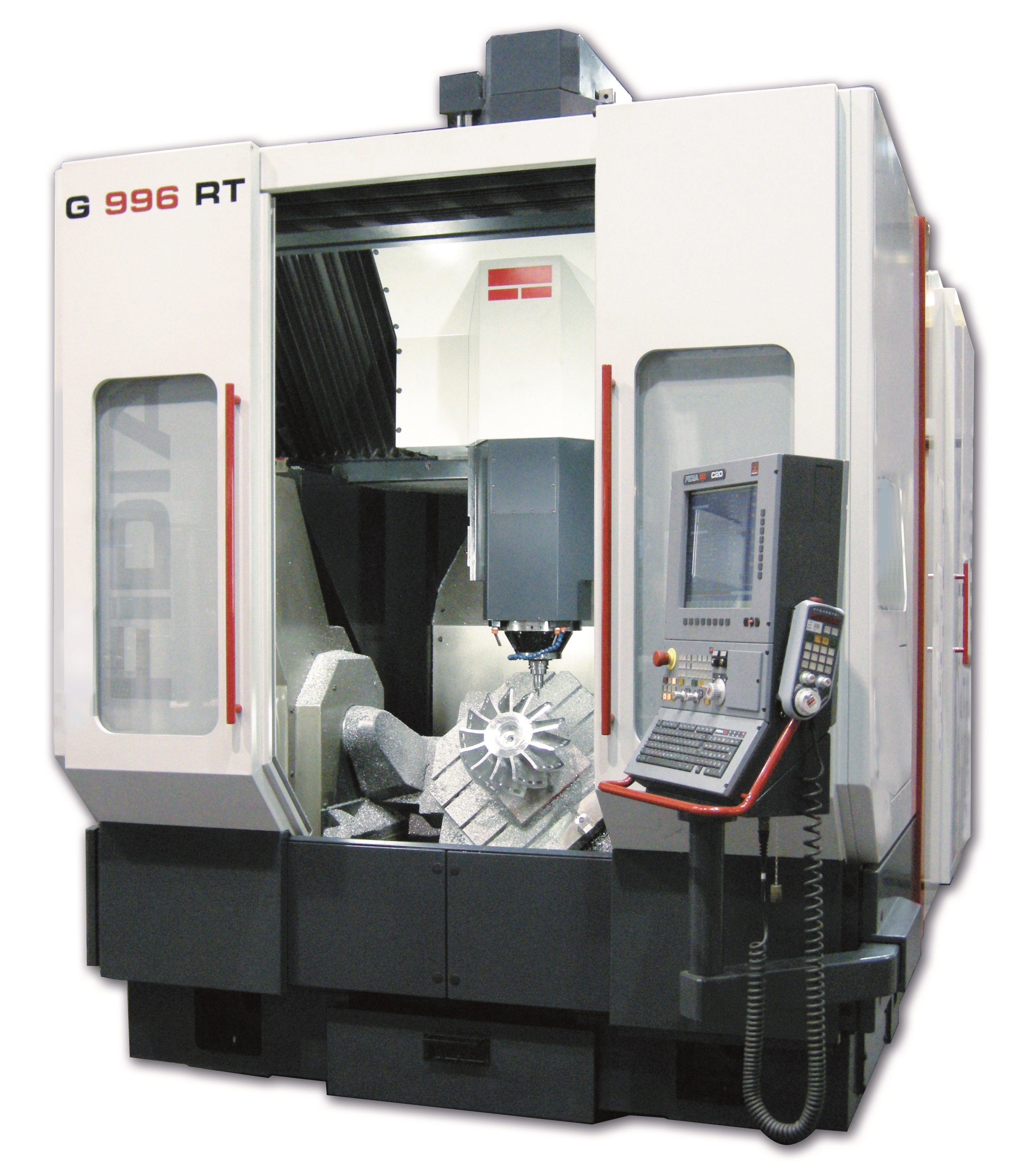 Centre d'usinage 3 et 5 axes Fidia G996 - grande vitesse, table roto-basculante, électrobroche 24000 t/min_1