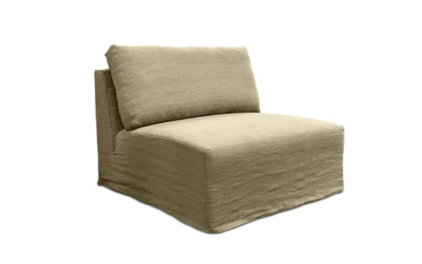 Chauffeuse simple Arles 100 cm - 100% déhoussable - Home Spirit - Canapé modulable à personnaliser_2