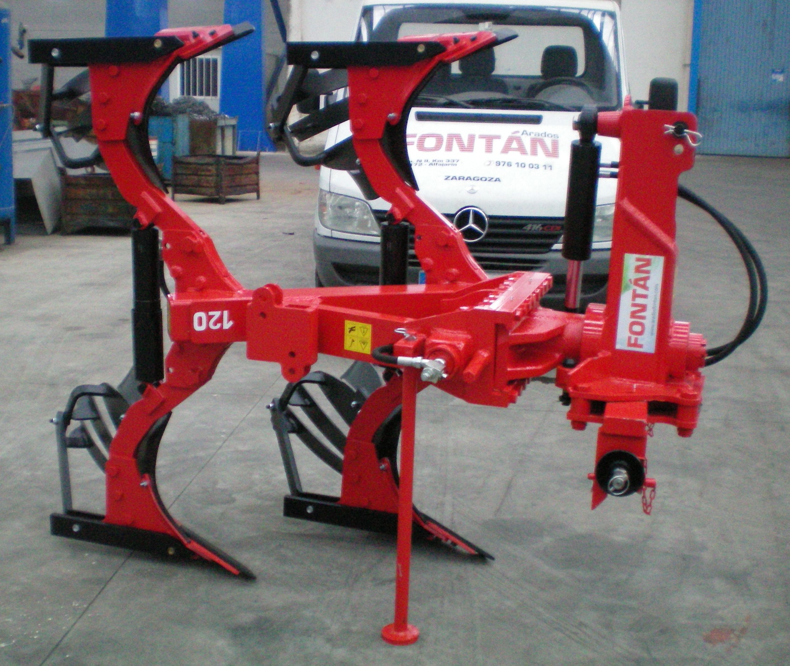 Estándar - Charrue agricole Arados Fontan - Distance entre corps 75/80/85 cm - Système Non-Stop hydropneumatique_1