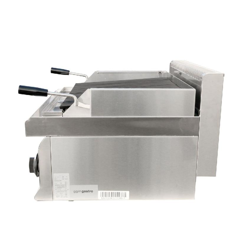 Grill à gaz en pierre de lave - 10,6 kW - Grille inclinable  - Mario 600 | GGM -GLGK66-E_1