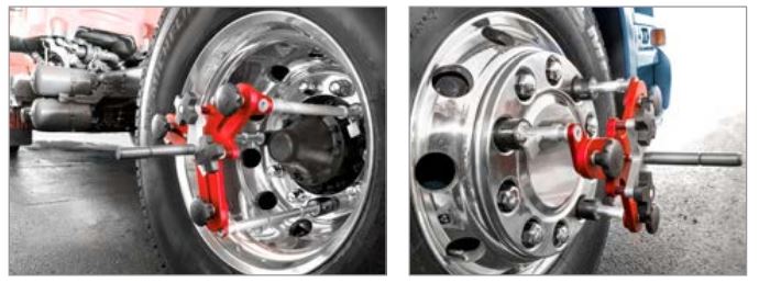 Kit supplémentaire de la géométrie des roues à 2 griffes magnétiques pour jantes en aluminium - jge 72103_1