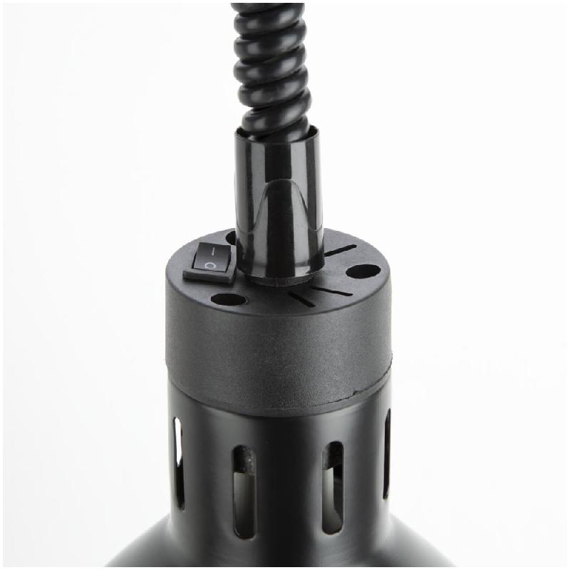 Lampe chauffante rétractable Buffalo finition noir mat | Buffalo - DR759_1