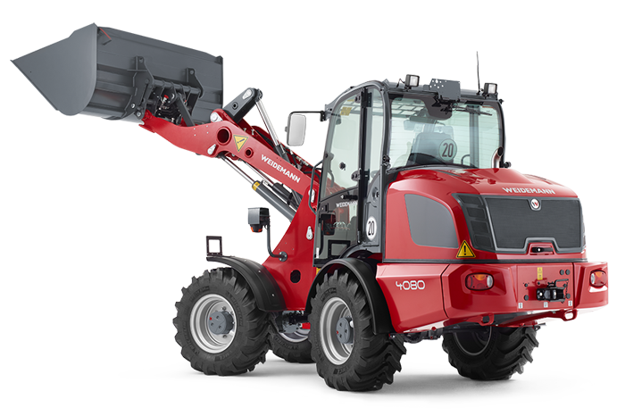 Mini-chargeuse 5.9t - Weidemann série 4080 - chargeuse sur pneus puissante et écologique_1