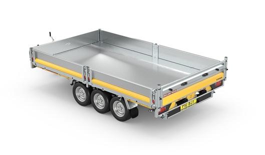 Remorque benne - 3,60 x 2,00M, 3500KG - BRIAN JAMES TIPPER 526-3620-35-3-12_1