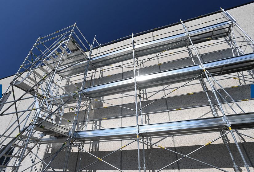 Rp 70 / Rp 105 - Système avec cadres à douilles Prépont - Échafaudage Ceta en acier galvanisé - Largeurs 70 cm et 105 cm_1