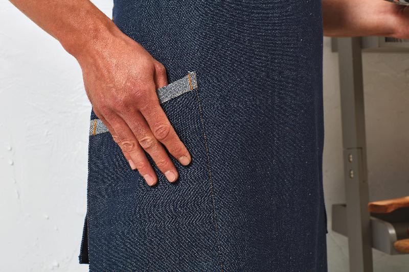 Tablier écoresponsable 'Regenerate' - Réf: PR122 - Premier - Denim régénéré_1