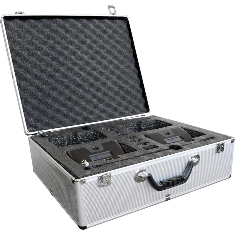 Valise étanche de transport - 8 micros HTX-28 BST avec mousse découpée sur mesure_1