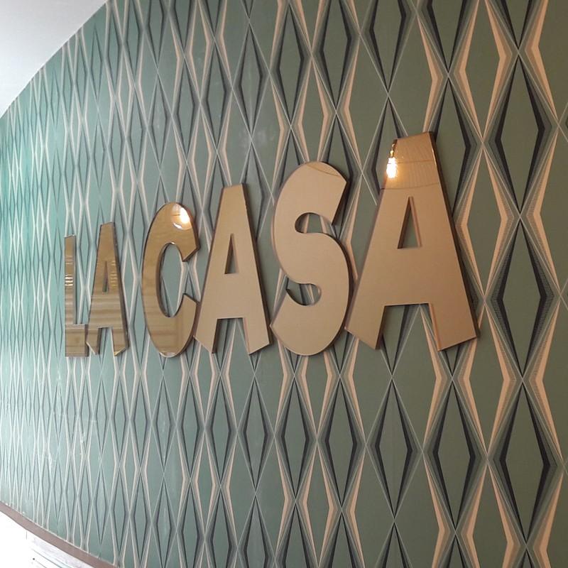 Enseigne lettres découpées Plexiglas translucide avec dos adhésif - Vert Foncé, Lettres_1