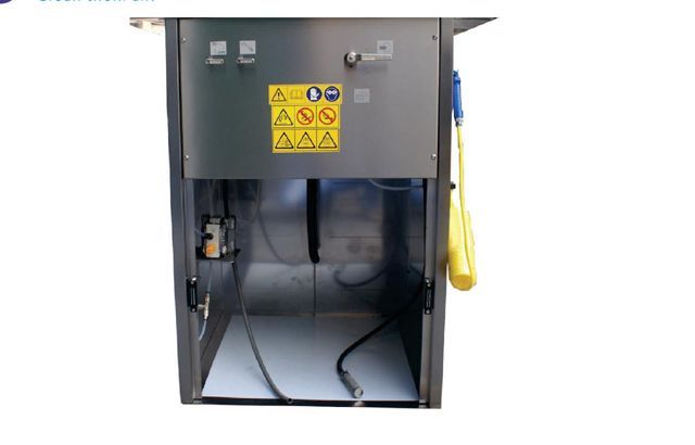 Fontaine de dégraissage pneumatique avec solvant Framewash 1400 ATEX - inox 304 - dimensions 1400x700x1620 mm_1