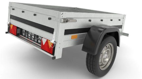 Remorque bagagère non freinée - 1,47 X 1,06M - MARTZ BASIC 150 KIPPER_1