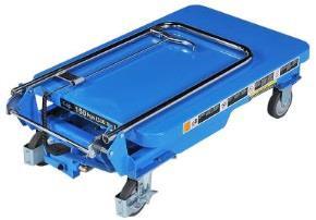 Tables élévatrices manuelles - 300 kg - FIMM - utilisations intensives avec dossier repliable_1