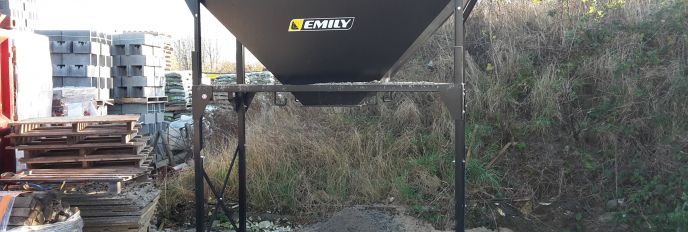Trémie pour big bag - emily - volume en eau : de 850 à 2180 l_1