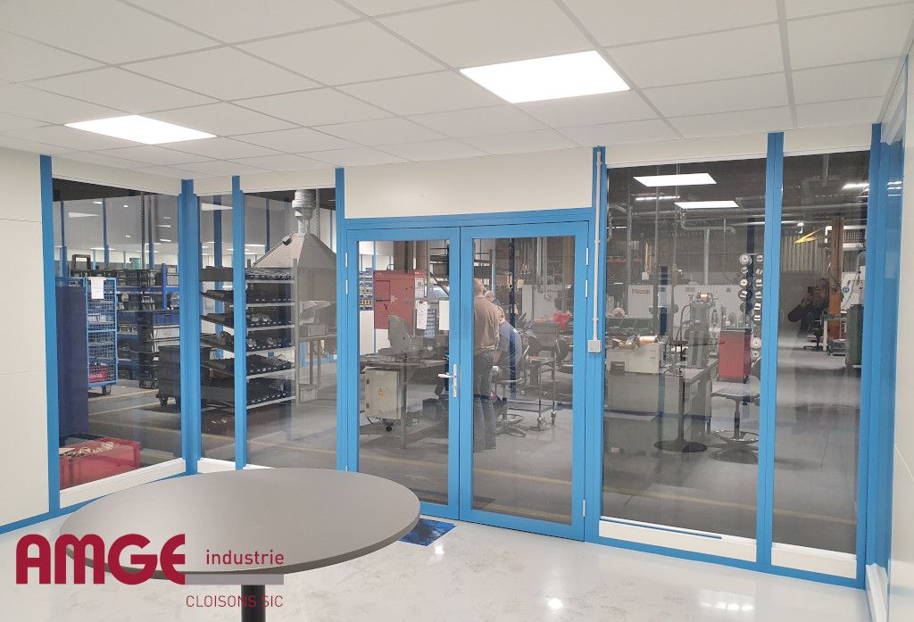 Bureaux modulaires pour la délimitation des zones de stockage ou de magasin - PRIMA_1