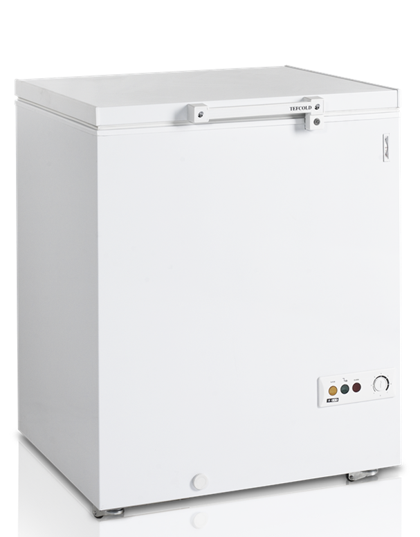 Congélateur crème glacée - Régulation mécanique - 185L - Thermomètre et poignée à serrure_1