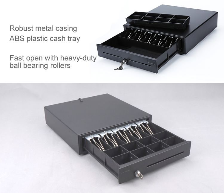 Dw415 - tiroir caisse électronique Sunany - 7.0 kg - boîtier métallique robuste et ouverture rapide_1