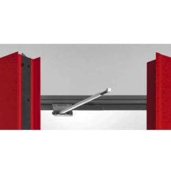 Porte coupe-feu en acier galvanisé EI2 60 - Poussant gauche ou droit - Dimensions 120x205/215 cm - Norme EN 12209_1
