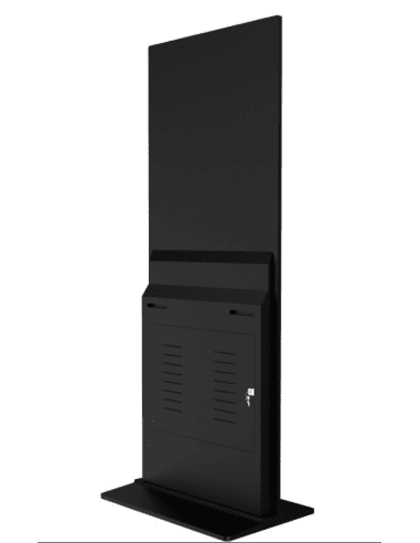 Totem écran publicitaire 55 pouces - Oregon - Full HD 140 cm - Référence: PE-TOT-ECRAN-55_1