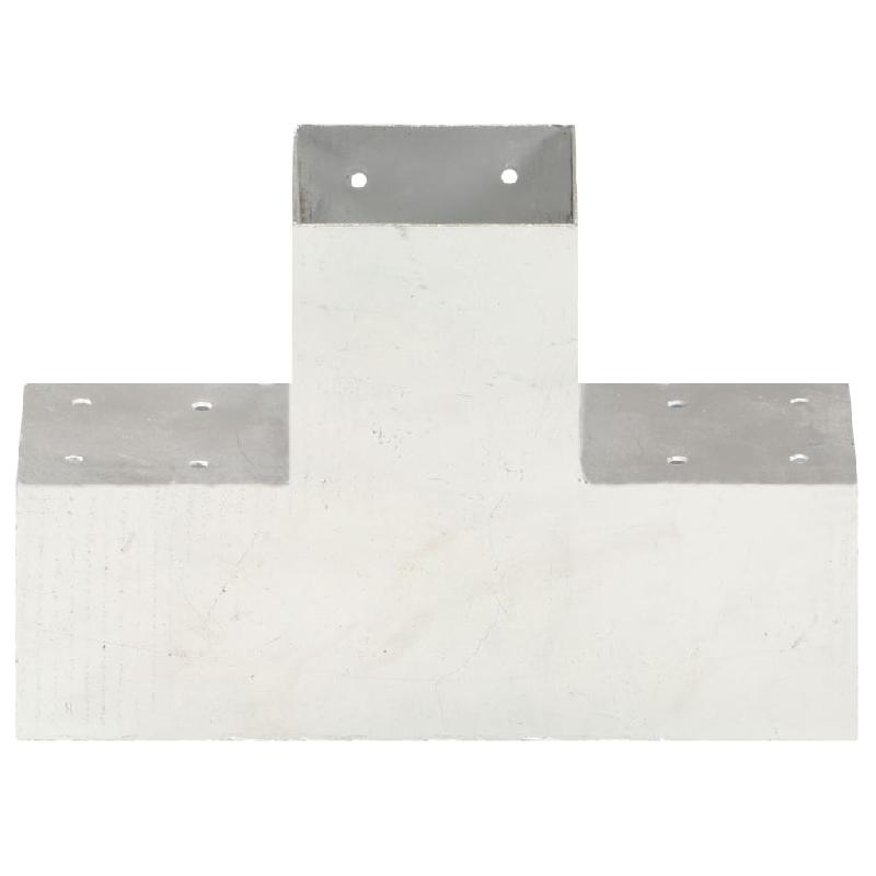 Vidaxl connecteur de poteau forme en x métal galvanisé 101x101 mm 145483_1