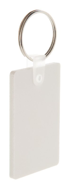 Porte-clés rectangulaire en mousse PVC - Impression quadri UV Led - Minimum 200 pcs_1