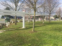 Borne escamotable en acier-béton Ø168 mm - épaisseur 4 mm - longueur 1000 mm - scellée à 500 mm avec béton dosé à 350 kg - capuchon en option_1