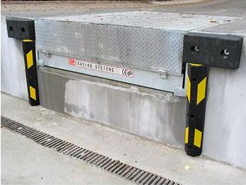 Butée de quai rectangulaire en caoutchouc haute résistance - 300x250x105mm - Réf. 26331_1