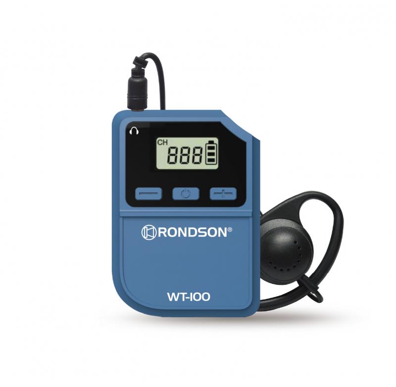 Pack visite guidée WT-100 - Système de communication avec valise de transport 12 compartiments - Rondson_1