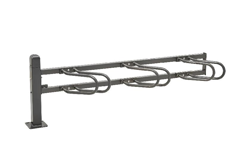 Support cycle URBAN - Rangement en épi - Cadre en acier et griffes en tube acier_1