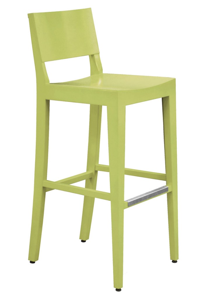 Tabouret de restaurant THD 9230 - haut avec dossier - dimensions compactes et légèreté_1