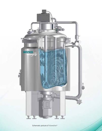 Mélangeur homogénéiseur Vhm KappaVita - NETZSCH Vakumix - 50 à 1.000 litres_1