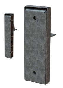 Butoir de quai en acier avec plaque blindée et blocs en caoutchouc