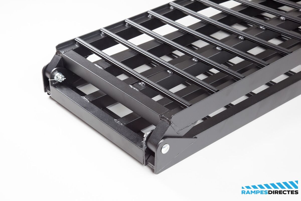 Rampes pliables en aluminium pour motos jusqu'à 680 kg