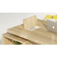 Woody - bureaux de direction - iduna - placage bois naturel_1