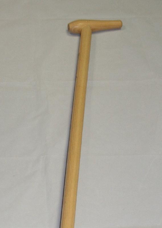 Ratissoire à pousser pleine lune avec manche*_1