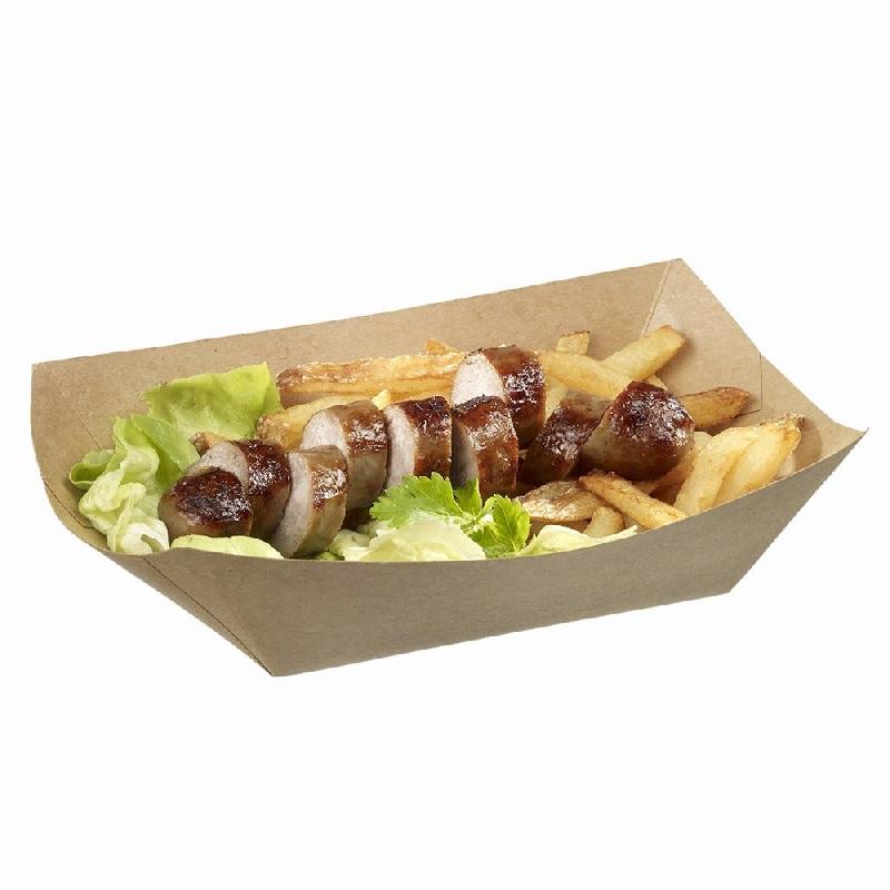Barquette ingraissable carton 22x14,5x6,5cm - par 1000_1