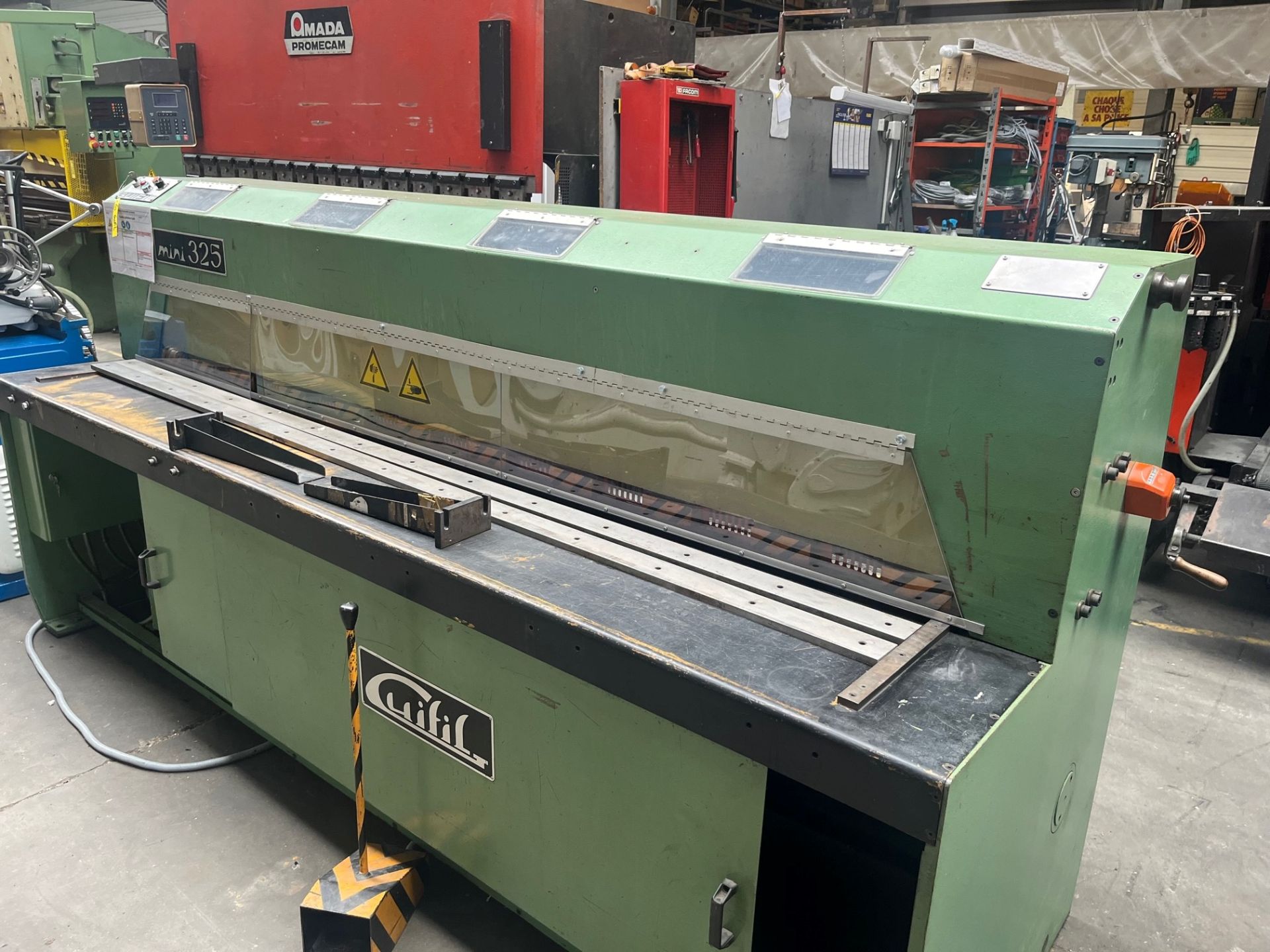 Cisaille industrielle GUIFIL 2500 x 3 - occasion - réf 3722_1
