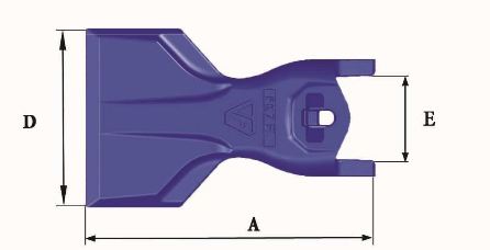 Dents de godet Fastkey FK7 EL - Références, dimensions et poids_1