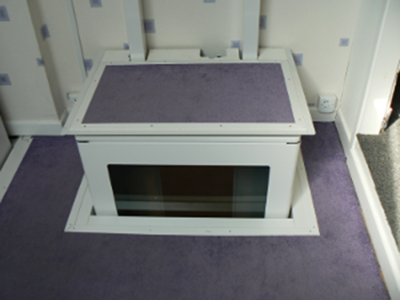 Élévateur domestique compact  - 3 dimensions de cabine - Charge nominale 250kg - Wessex Elesse_1